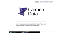 Desktop Screenshot of carmendata.co.uk