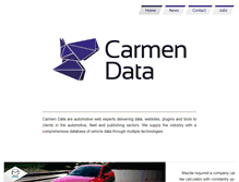Tablet Screenshot of carmendata.co.uk